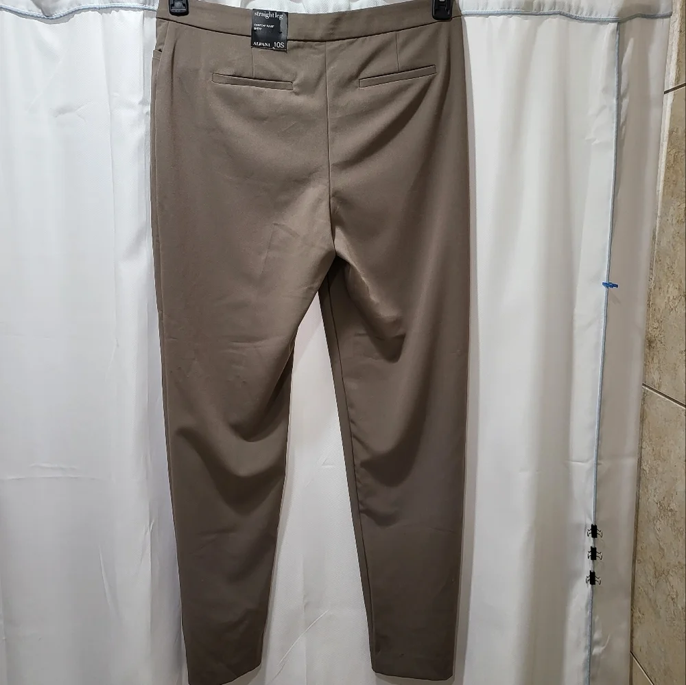 Alfani Essencial  Streight Leg dress pants careerwear 10 NWT - Picture 4 of 14